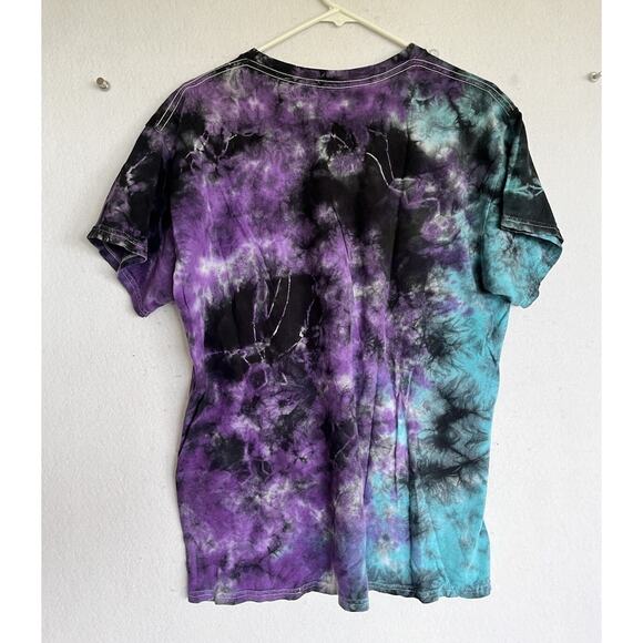 Tokyo Ghoul Anime Funimation Ken Kaneki Split Face Tie-Dye T-Shirt Adult Sz L - Picture 7 of 7